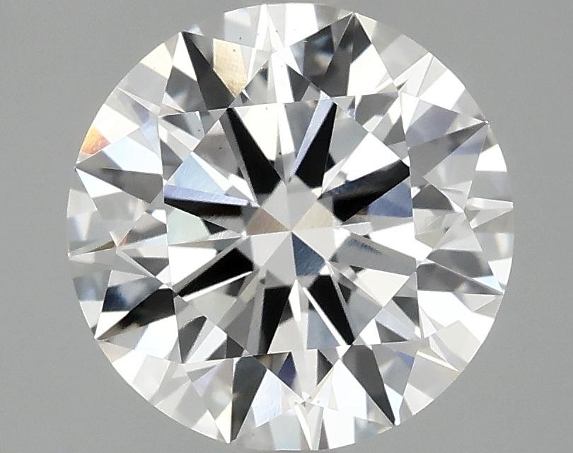 3.09 Carat Round Shaped Ideal Cut VS2 IGI Certified Lab Grown Diamond