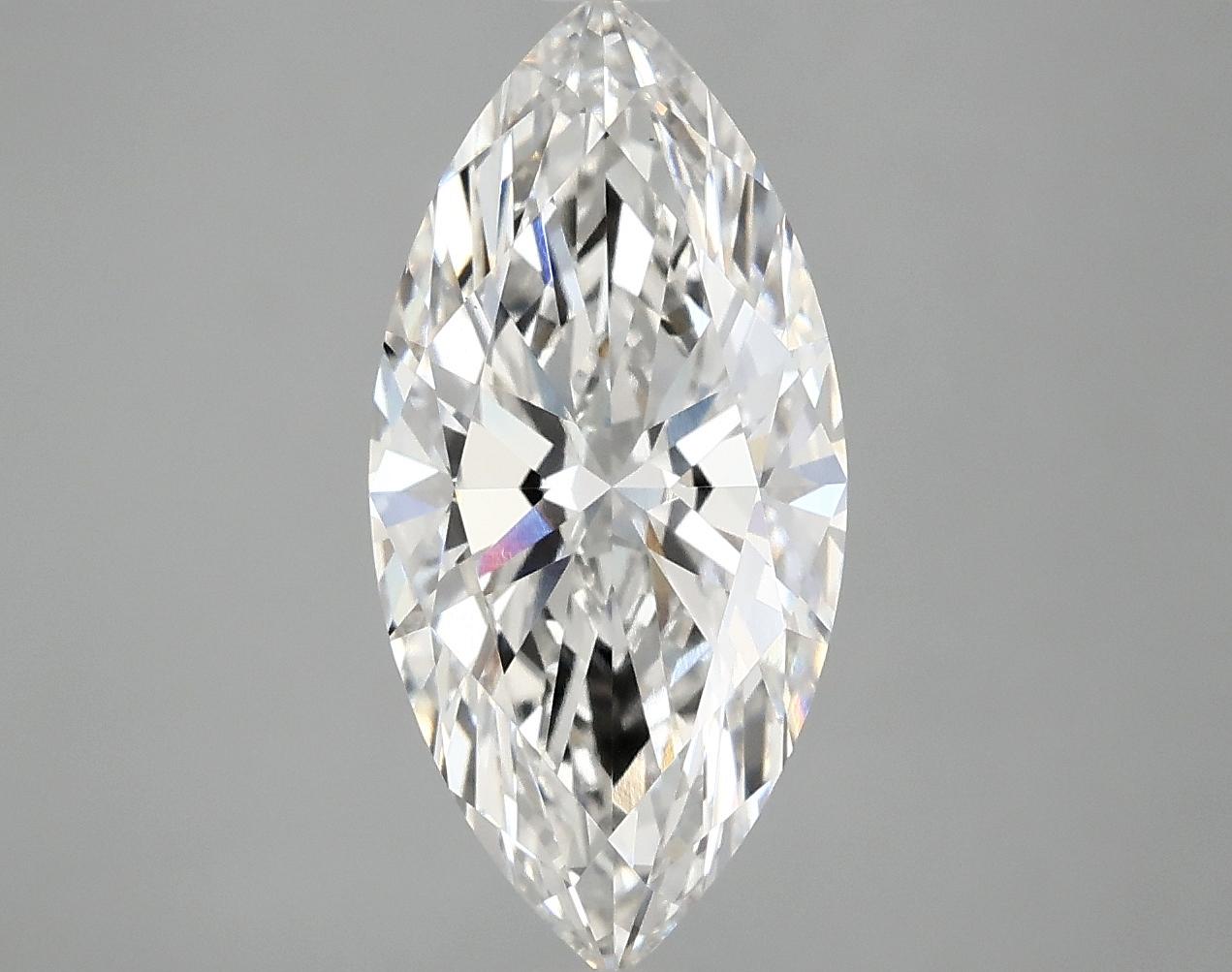 2.93 Carat Marquise Shaped Excellent Cut VS1 IGI Certified Lab Grown Diamond