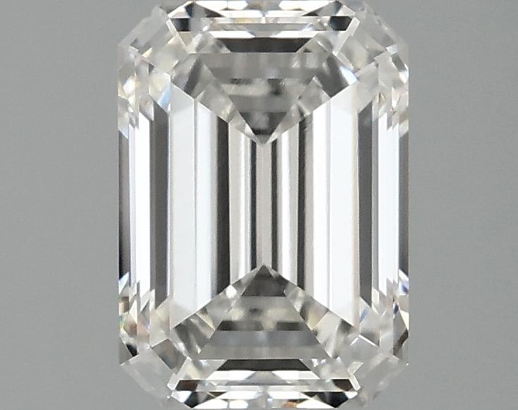2.08 Carat Emerald Shaped Ideal Cut VVS2 IGI Certified Lab Grown Diamond