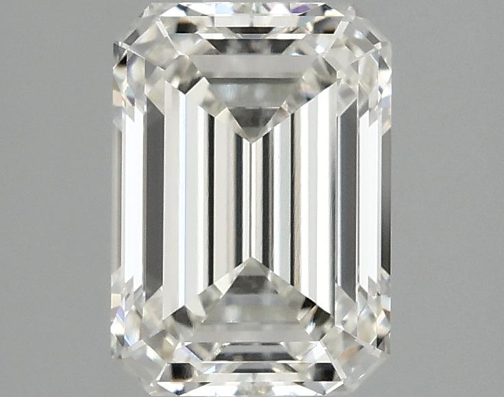 2.08 Carat Emerald Shaped Ideal Cut VVS2 IGI Certified Lab Grown Diamond