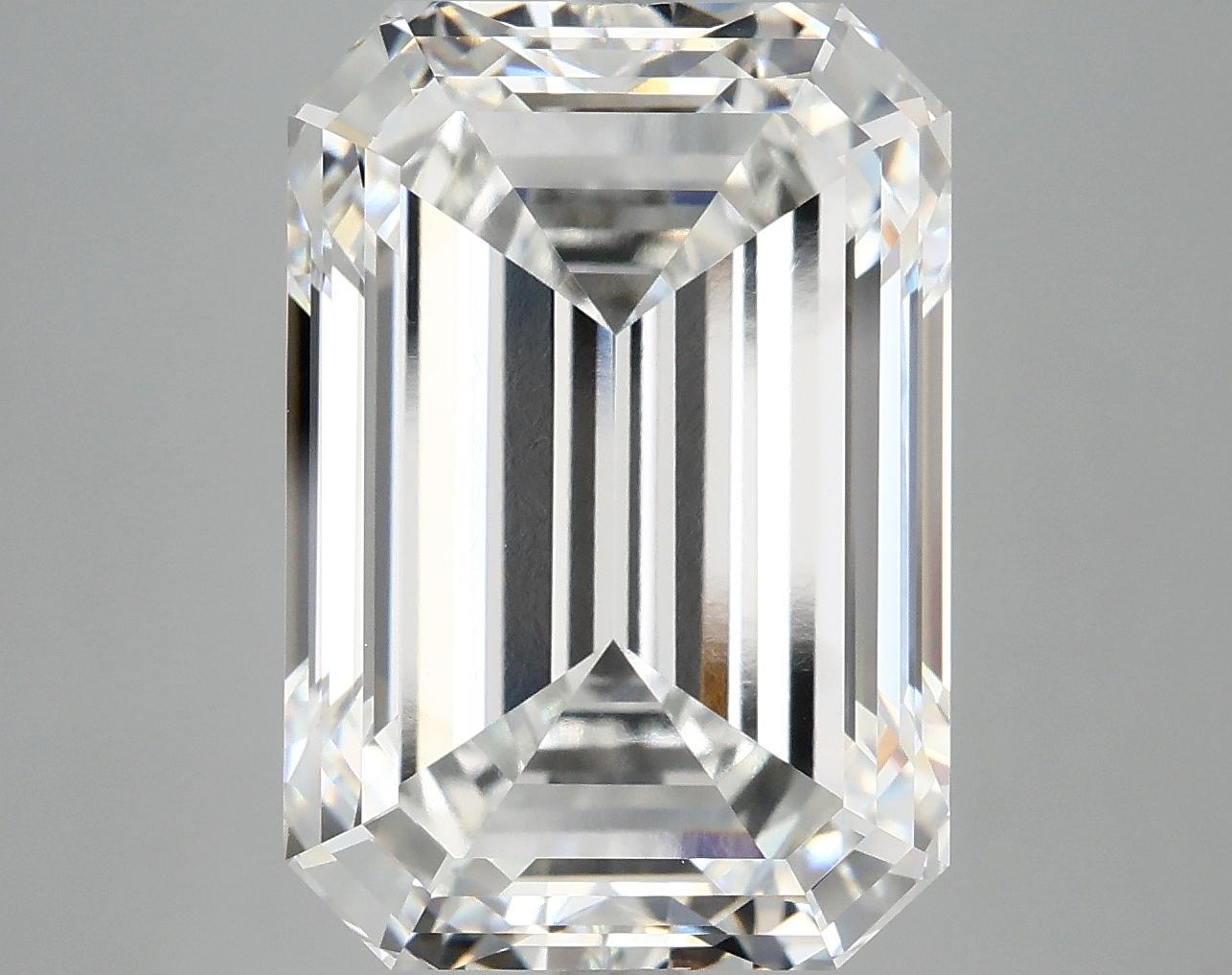 10.51 Carat Emerald Shaped Ideal Cut VVS2 IGI Certified Lab Grown Diamond