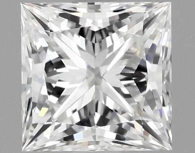 1.56 Carat Princess Shaped Ideal Cut VVS2 IGI Certified Lab Grown Diamond