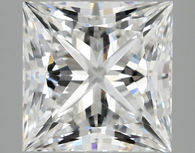 4.78 Carat Princess Shaped Ideal Cut VVS2 IGI Certified Lab Grown Diamond