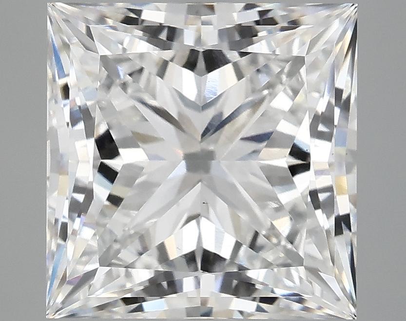 5.01 Carat Princess Shaped Ideal Cut VS2 IGI Certified Lab Grown Diamond