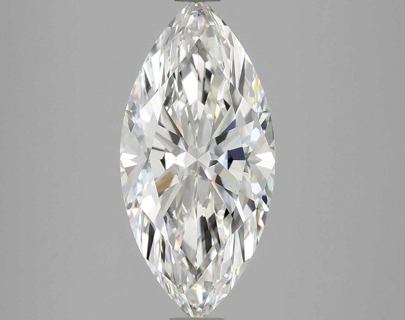 2.98 Carat Marquise Shaped Excellent Cut VS1 IGI Certified Lab Grown Diamond