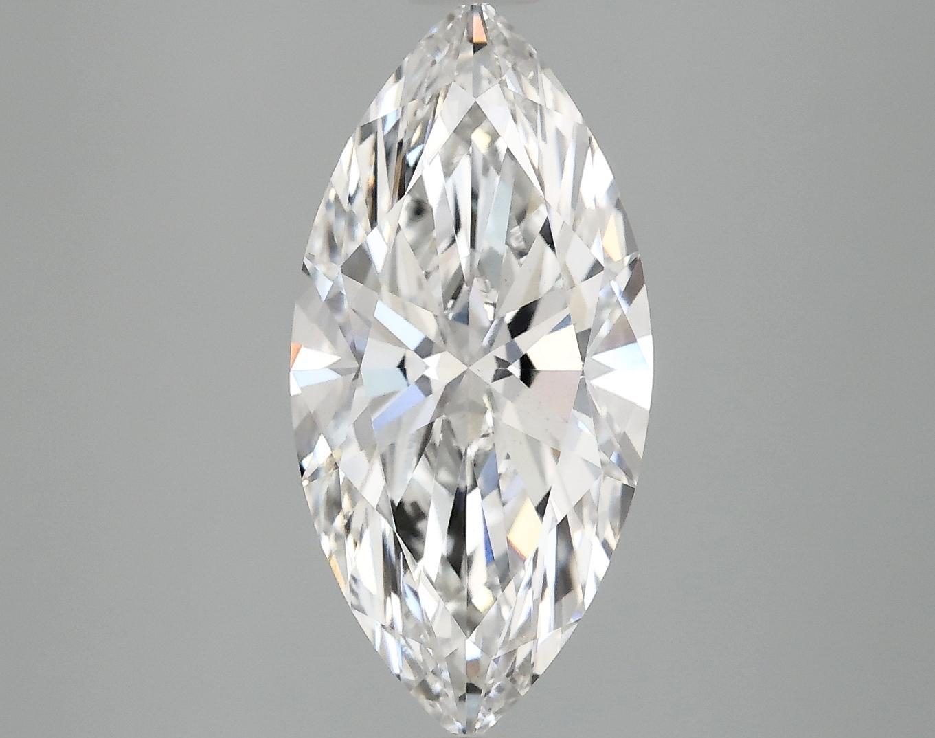 2.98 Carat Marquise Shaped Excellent Cut VS1 IGI Certified Lab Grown Diamond