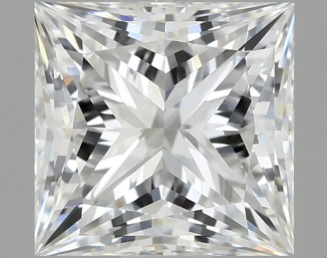 0.99 Carat Princess Shaped Ideal Cut VVS2 IGI Certified Lab Grown Diamond