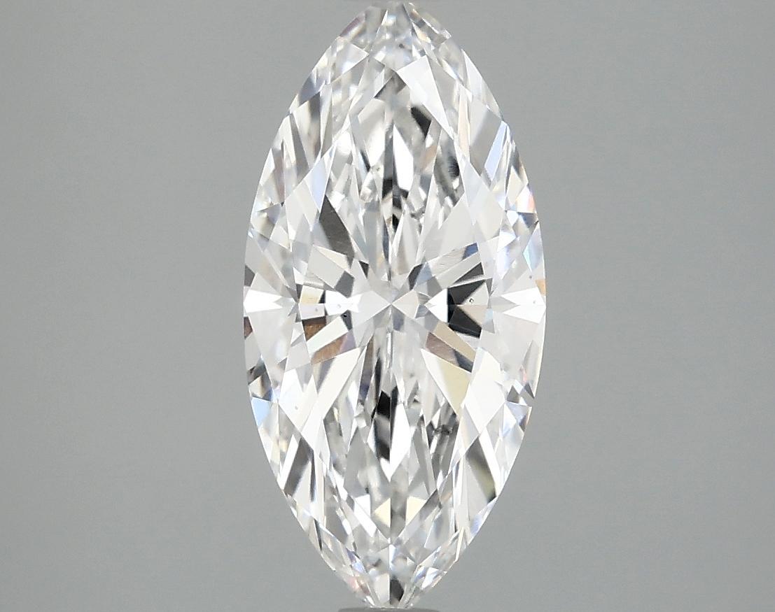 1.97 Carat Marquise Shaped Excellent Cut VS1 IGI Certified Lab Grown Diamond