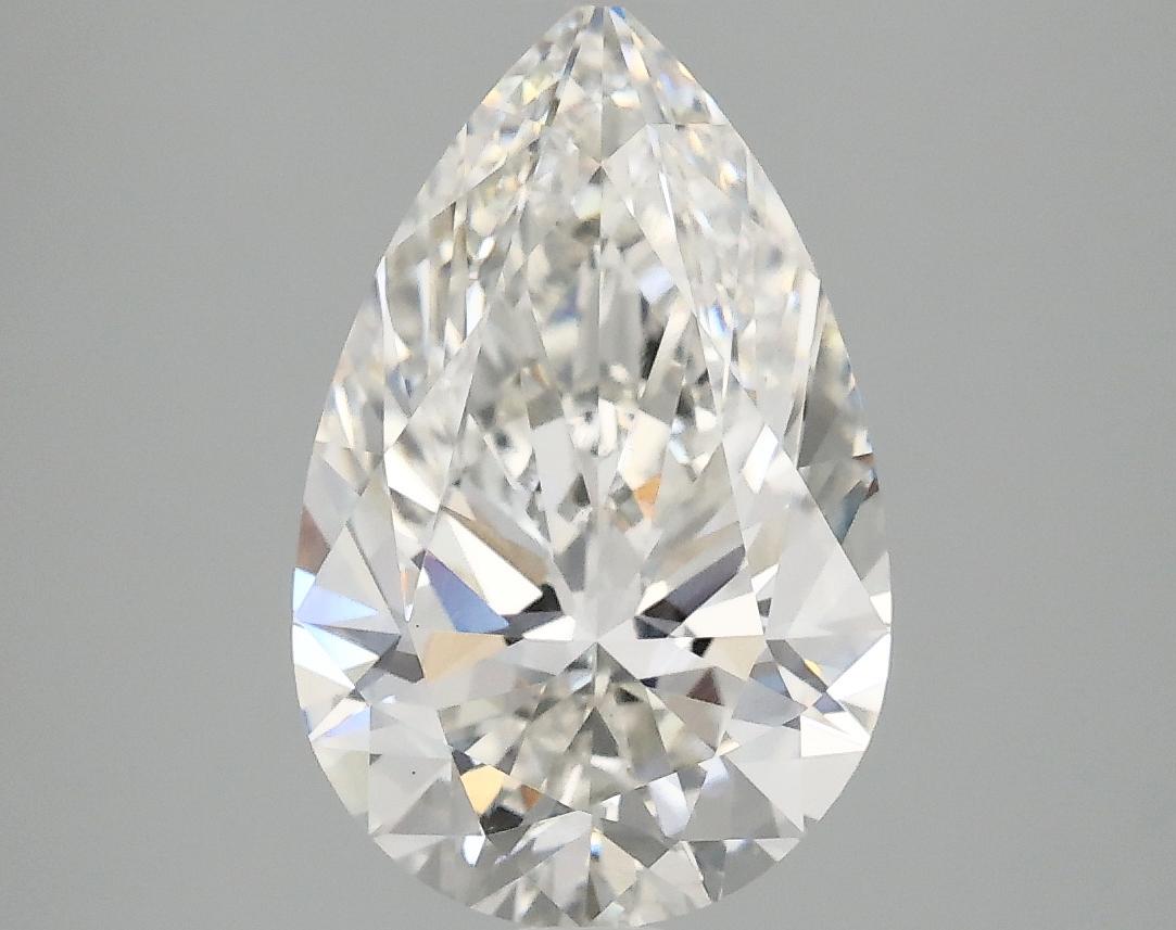 3.09 Carat Pear Shaped Ideal Cut VS1 IGI Certified Lab Grown Diamond