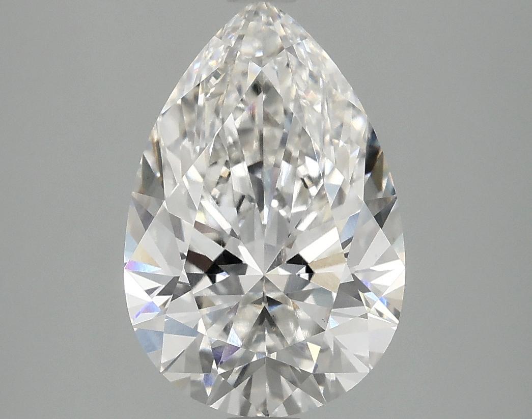 3.09 Carat Pear Shaped Excellent Cut VS1 IGI Certified Lab Grown Diamond