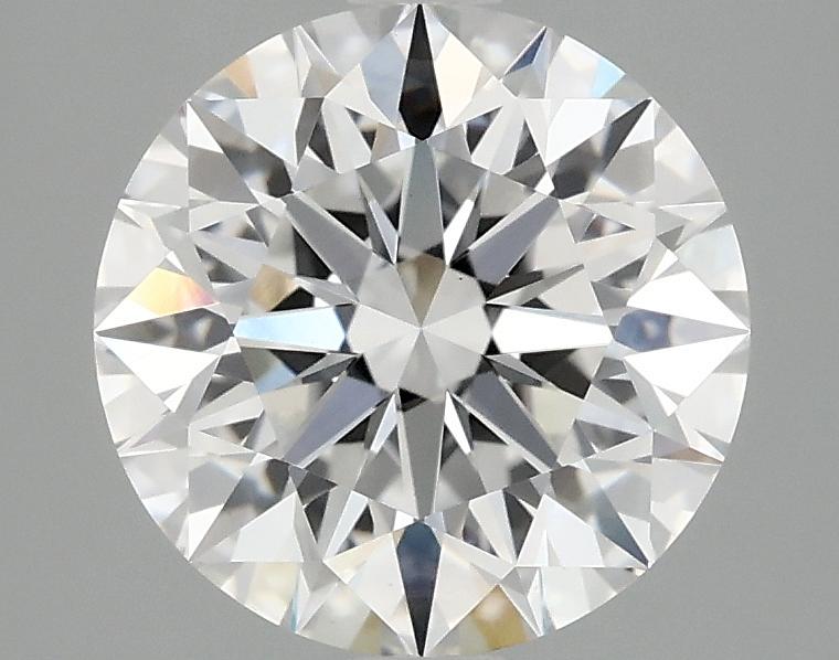 2.59 Carat Round Shaped Excellent Cut VVS2 IGI Certified Lab Grown Diamond