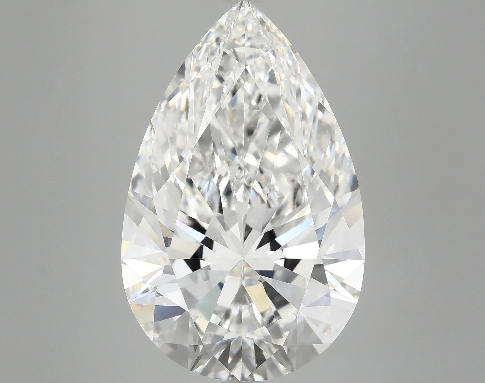 9.3 Carat Pear Shaped Ideal Cut VVS2 IGI Certified Lab Grown Diamond