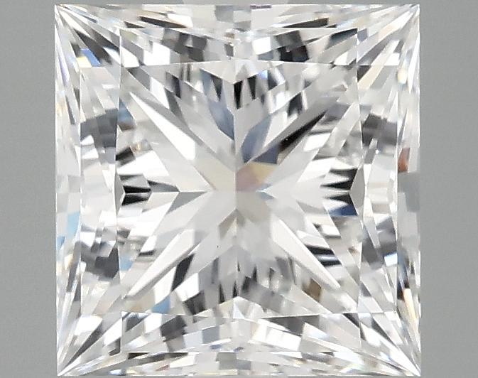 2.92 Carat Princess Shaped Ideal Cut VVS2 IGI Certified Lab Grown Diamond
