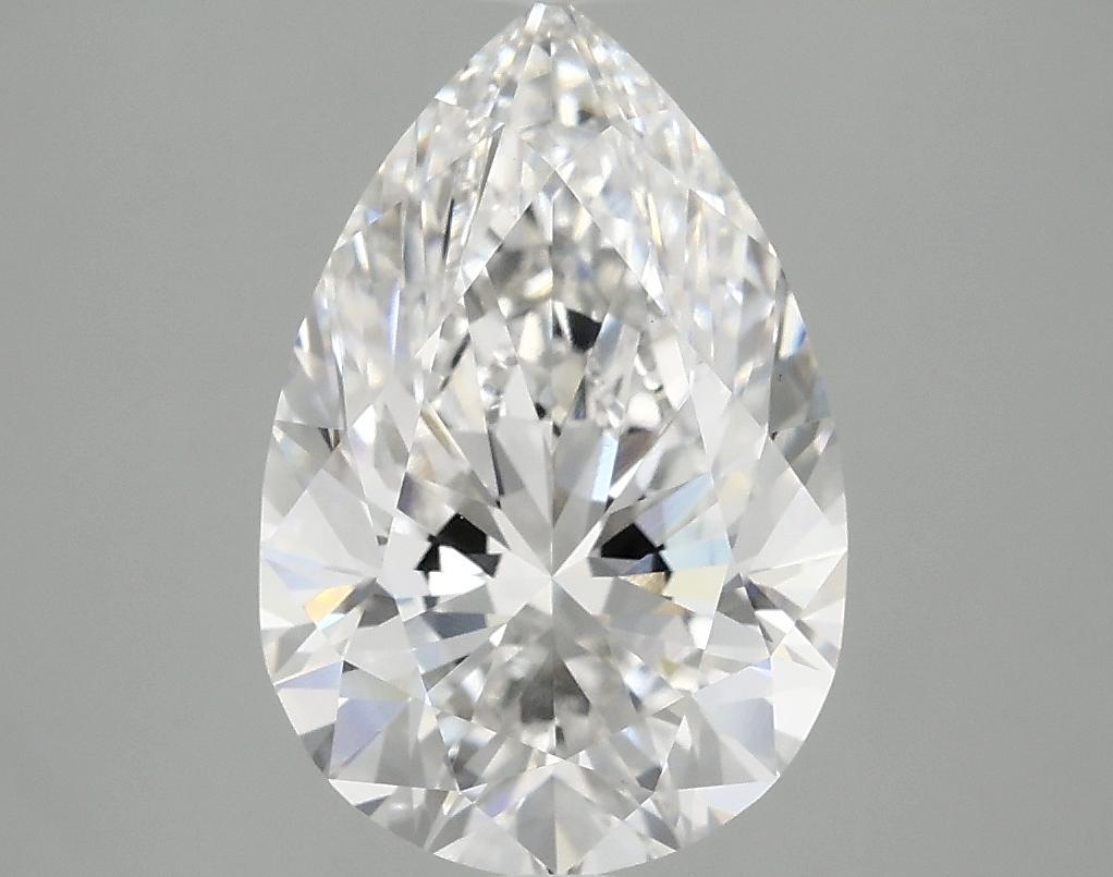 3.08 Carat Pear Shaped Excellent Cut VS1 IGI Certified Lab Grown Diamond