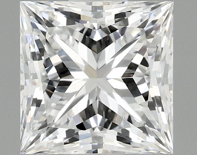 1.09 Carat Princess Shaped Ideal Cut VVS2 IGI Certified Lab Grown Diamond