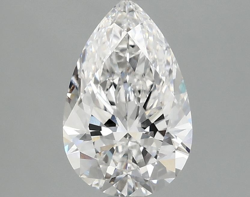1.56 Carat Pear Shaped Ideal Cut VVS2 IGI Certified Lab Grown Diamond