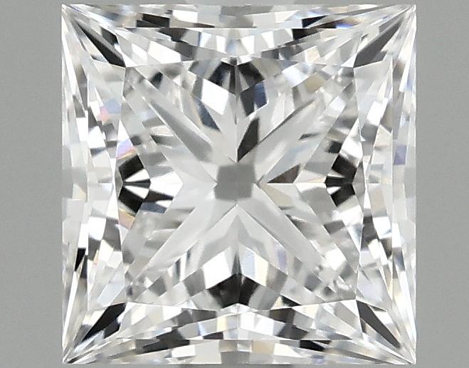 1.08 Carat Princess Shaped Ideal Cut VVS2 IGI Certified Lab Grown Diamond