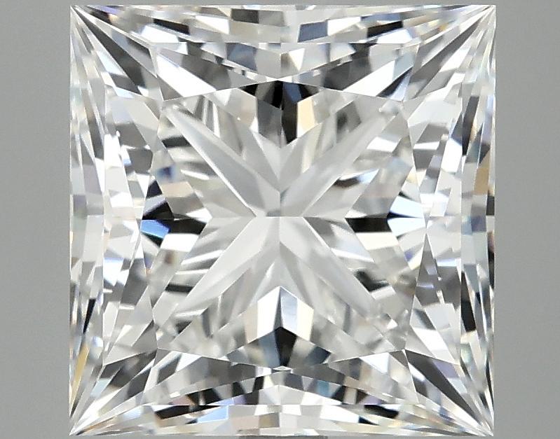 4.8 Carat Princess Shaped Ideal Cut VVS2 IGI Certified Lab Grown Diamond