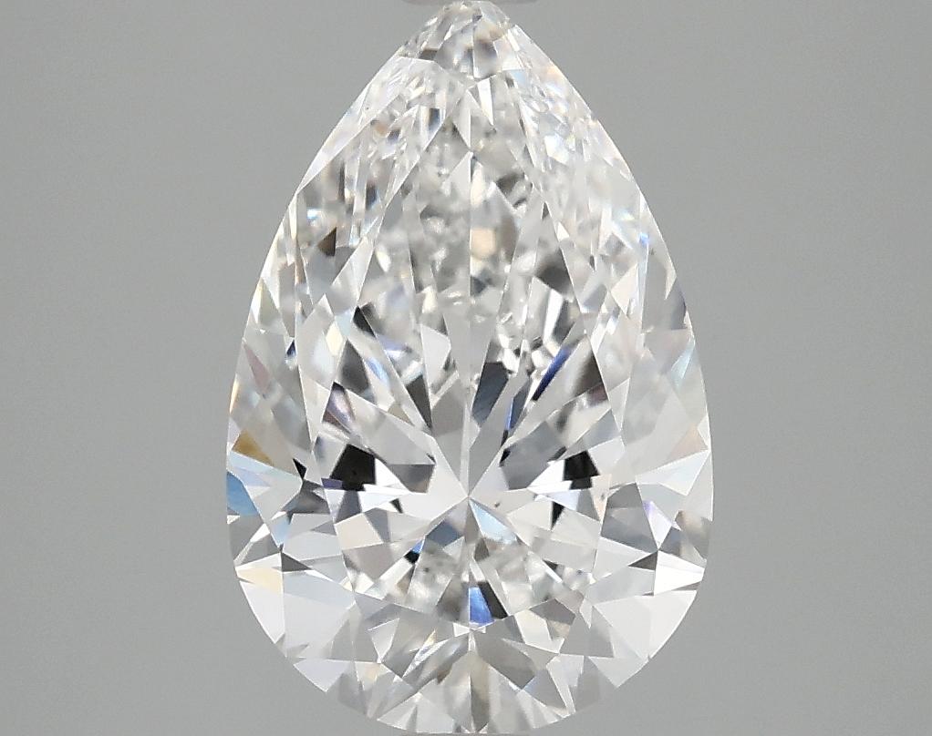 2.92 Carat Pear Shaped Excellent Cut VS1 IGI Certified Lab Grown Diamond