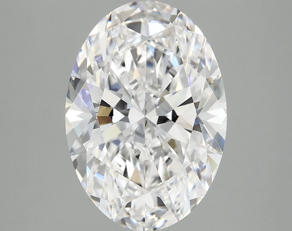 3.07 Carat Oval Shaped Ideal Cut VVS2 IGI Certified Lab Grown Diamond