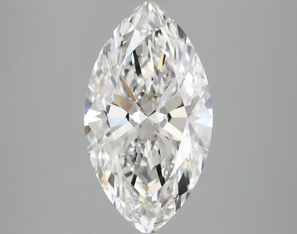 2.98 Carat Marquise Shaped Excellent Cut VS1 IGI Certified Lab Grown Diamond