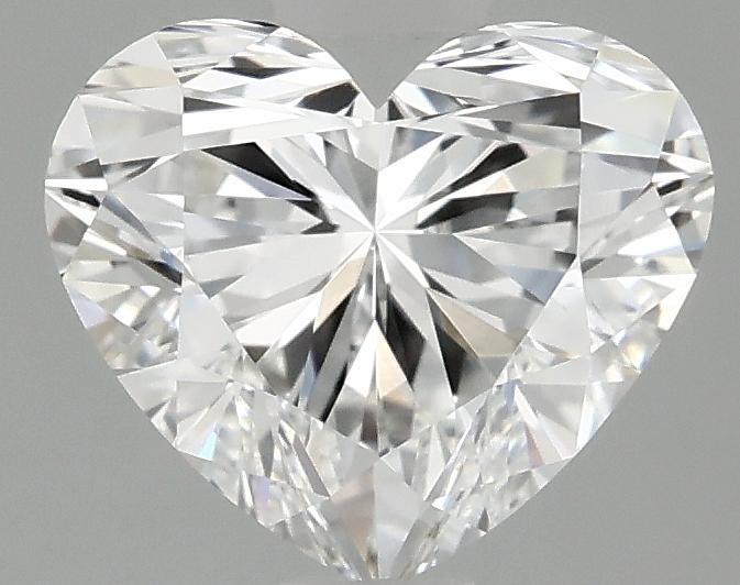 1.25 Carat Heart Shaped Excellent Cut VVS1 IGI Certified Lab Grown Diamond