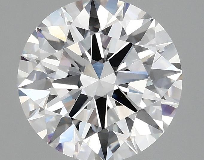2.09 Carat Round Shaped Ideal Cut VVS2 IGI Certified Lab Grown Diamond