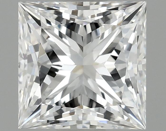 0.99 Carat Princess Shaped Ideal Cut VVS2 IGI Certified Lab Grown Diamond
