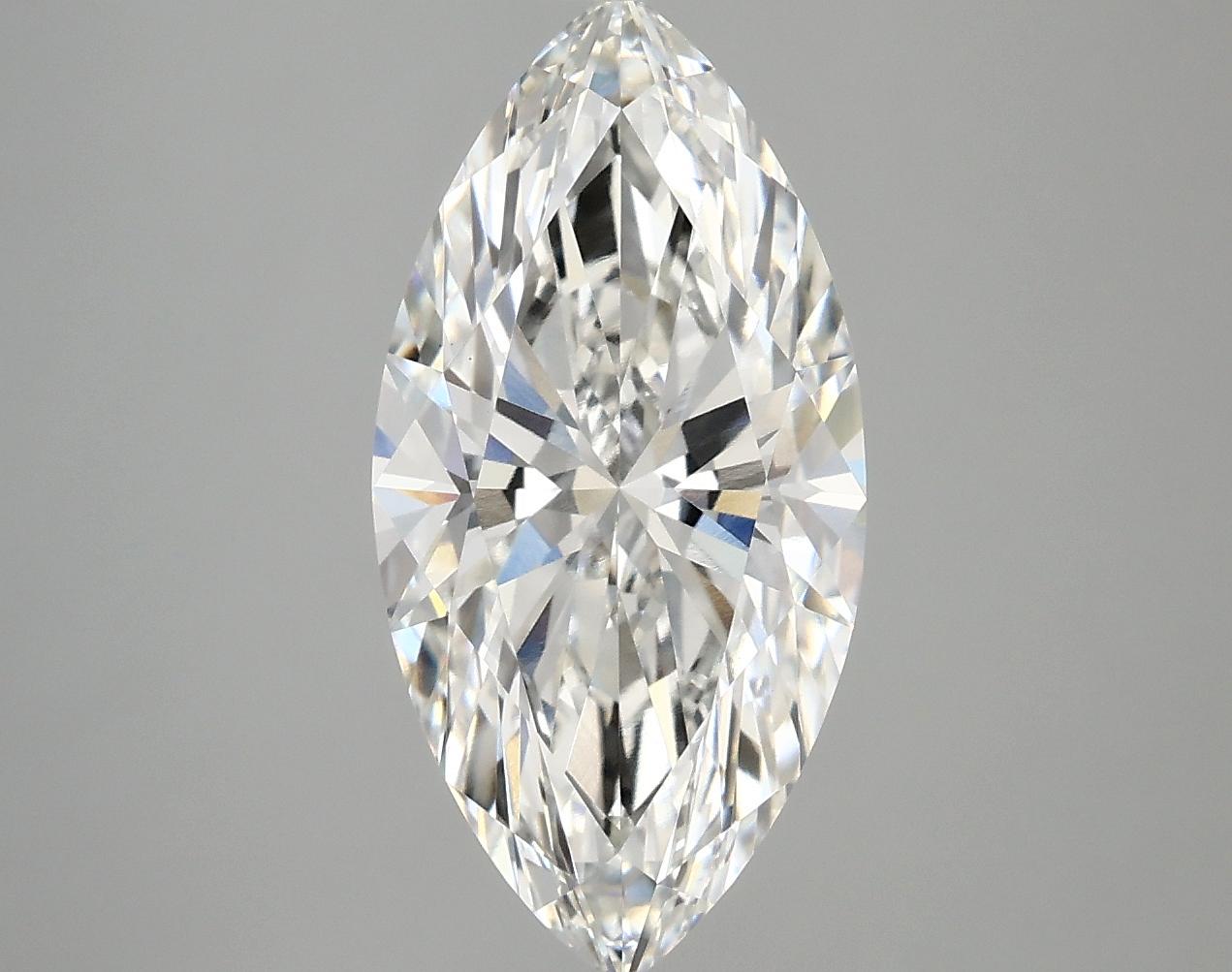 3.09 Carat Marquise Shaped Ideal Cut VS1 IGI Certified Lab Grown Diamond