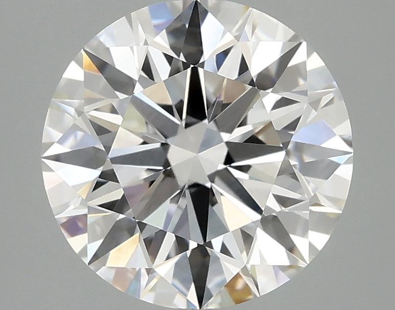 2.84 Carat Round Shaped Ideal Cut VVS2 IGI Certified Lab Grown Diamond