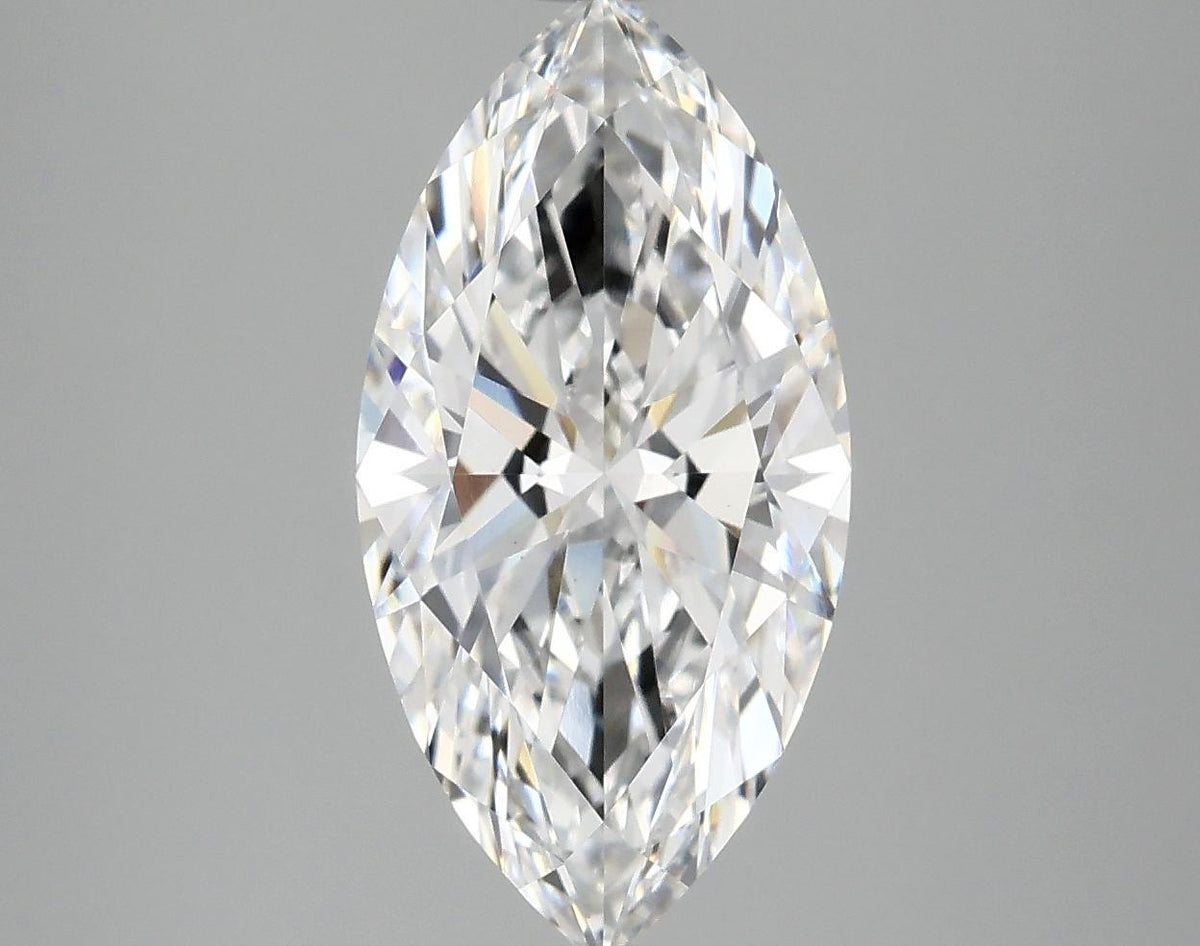 3.05 Carat Marquise Shaped Ideal Cut VS1 IGI Certified Lab Grown Diamond