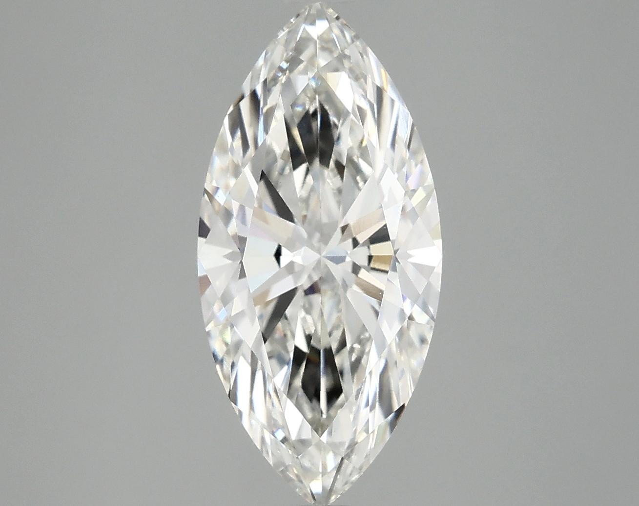 3.07 Carat Marquise Shaped Excellent Cut VS1 IGI Certified Lab Grown Diamond