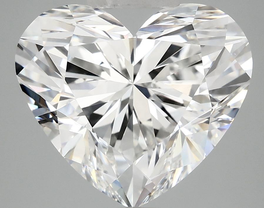 5.03 Carat Heart Shaped Ideal Cut VVS2 IGI Certified Lab Grown Diamond