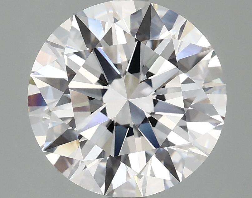 3.04 Carat Round Shaped Ideal Cut VVS2 IGI Certified Lab Grown Diamond
