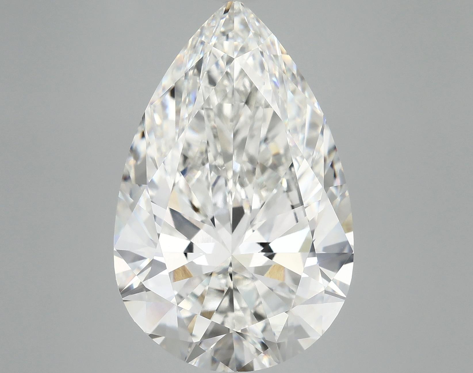 10.04 Carat Pear Shaped Ideal Cut VVS2 IGI Certified Lab Grown Diamond