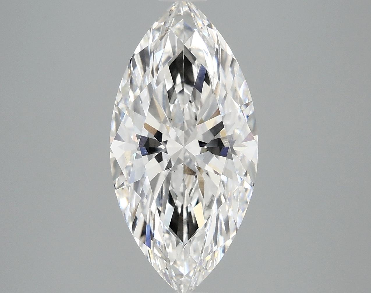 3.09 Carat Marquise Shaped Ideal Cut VS2 IGI Certified Lab Grown Diamond