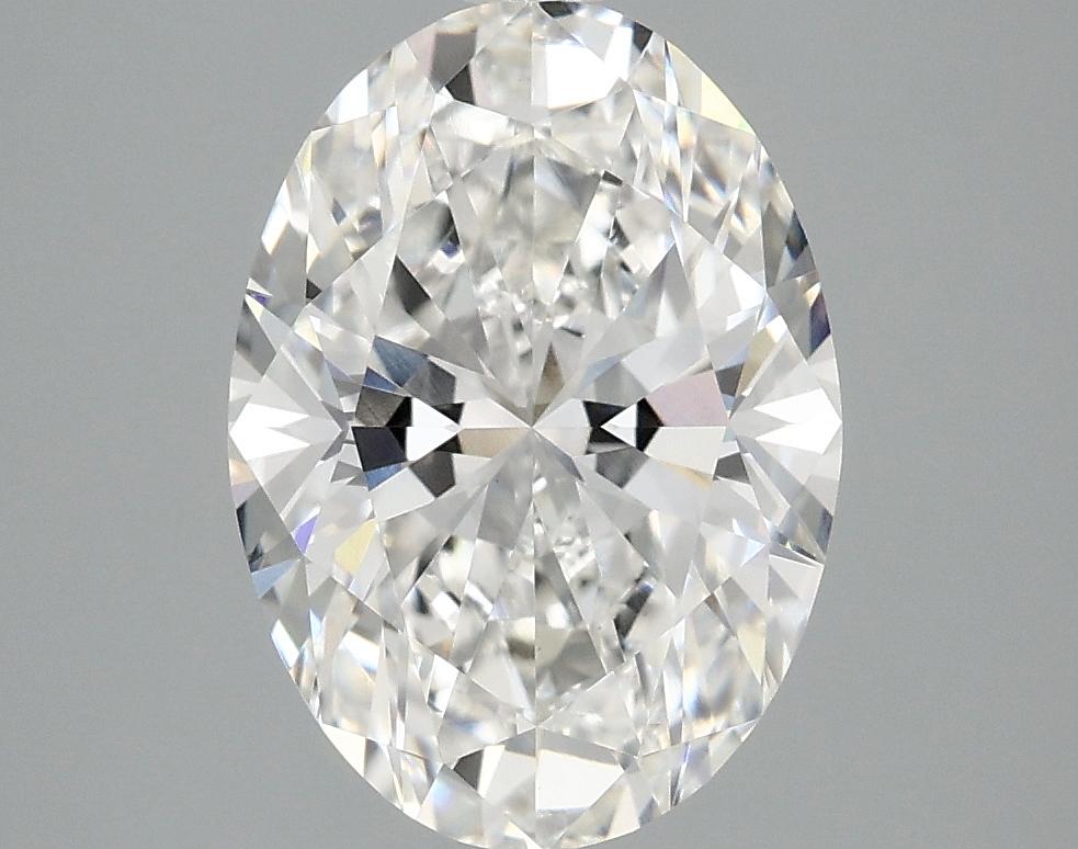 3.05 Carat Oval Shaped Ideal Cut VVS2 IGI Certified Lab Grown Diamond