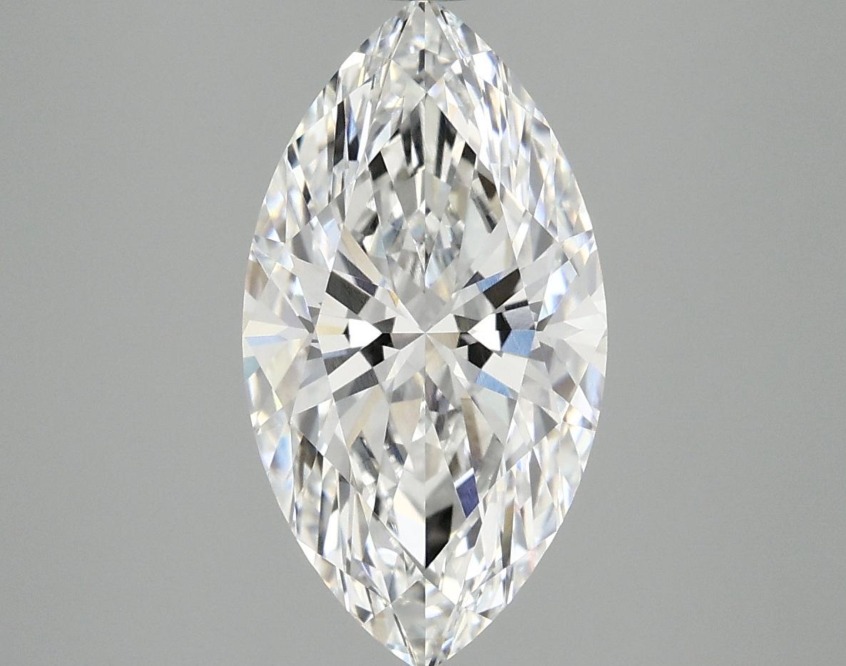 3.06 Carat Marquise Shaped Excellent Cut VVS2 IGI Certified Lab Grown Diamond