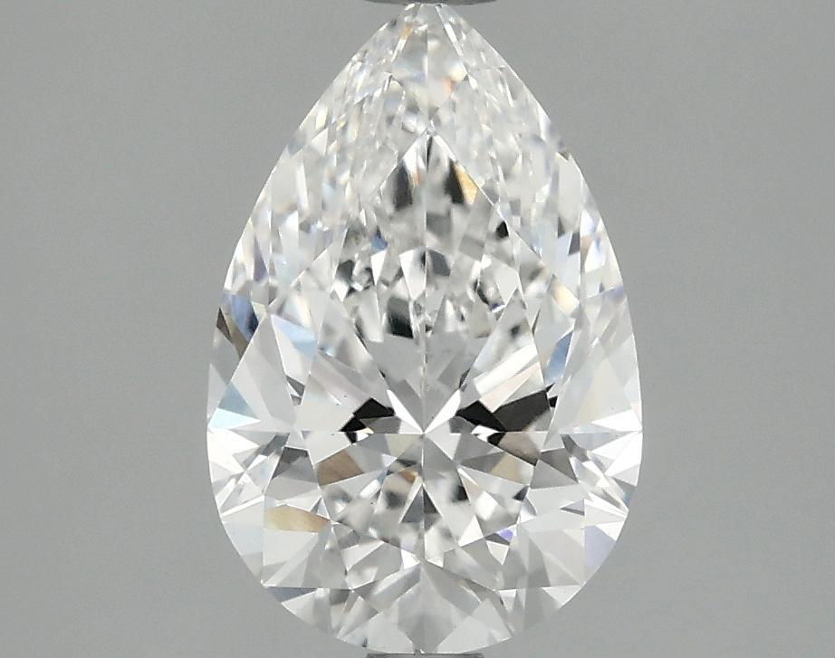 2.07 Carat Pear Shaped Excellent Cut VS2 IGI Certified Lab Grown Diamond