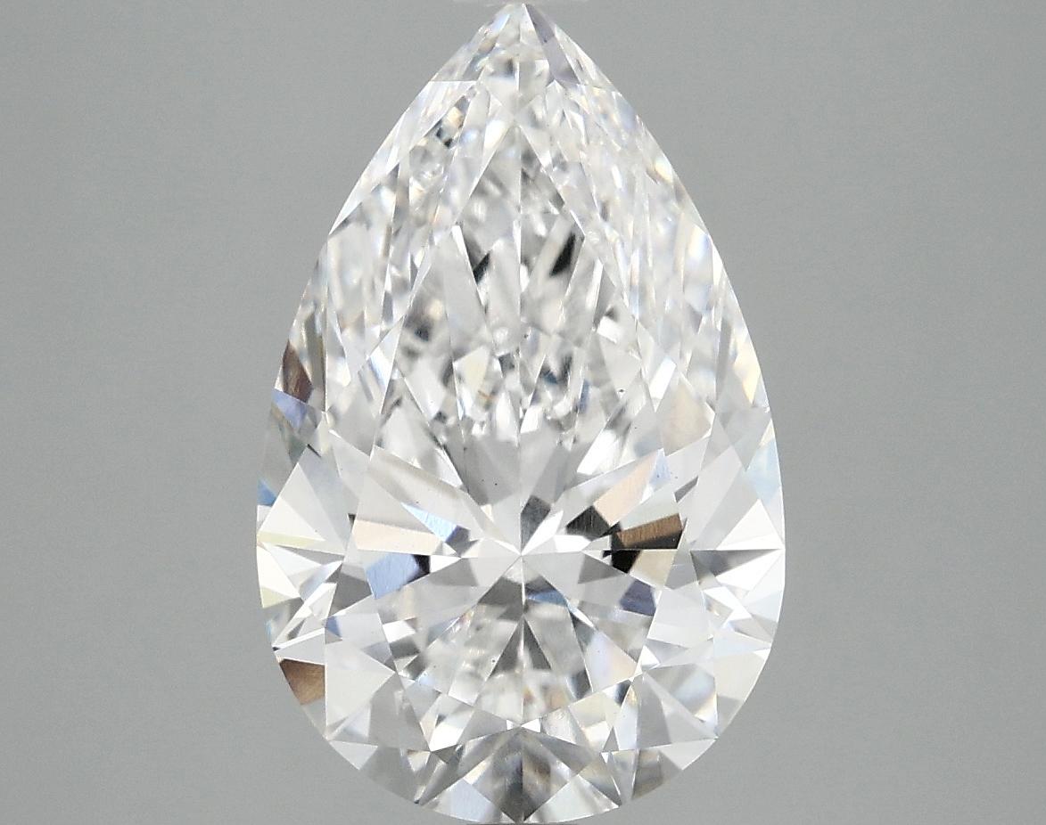 4.03 Carat Pear Shaped Ideal Cut VS1 IGI Certified Lab Grown Diamond
