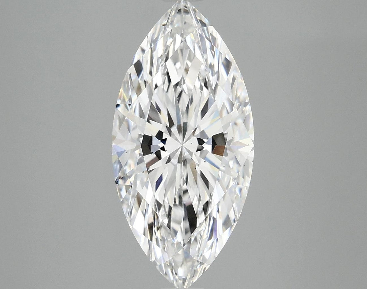 3.09 Carat Marquise Shaped Excellent Cut VS2 IGI Certified Lab Grown Diamond