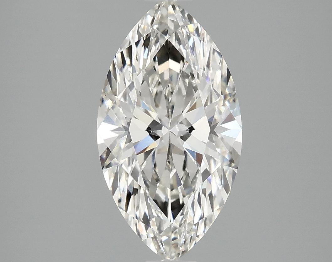 2.08 Carat Marquise Shaped Excellent Cut VVS1 IGI Certified Lab Grown Diamond