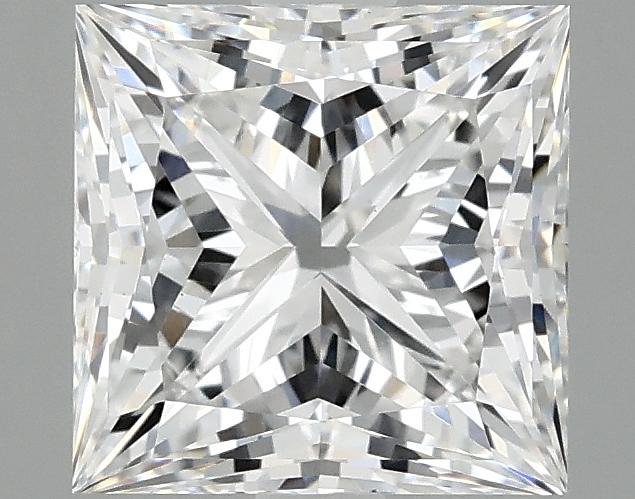 2.09 Carat Princess Shaped Ideal Cut VS1 IGI Certified Lab Grown Diamond