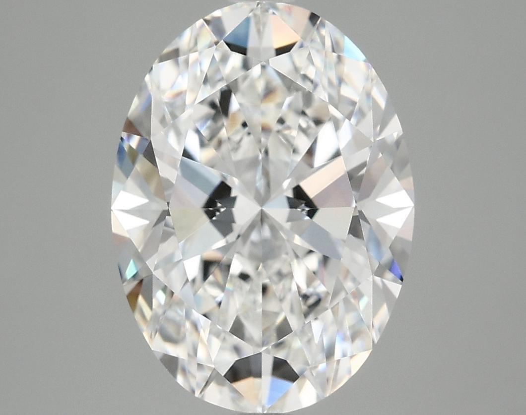 4.08 Carat Oval Shaped Excellent Cut VVS2 IGI Certified Lab Grown Diamond