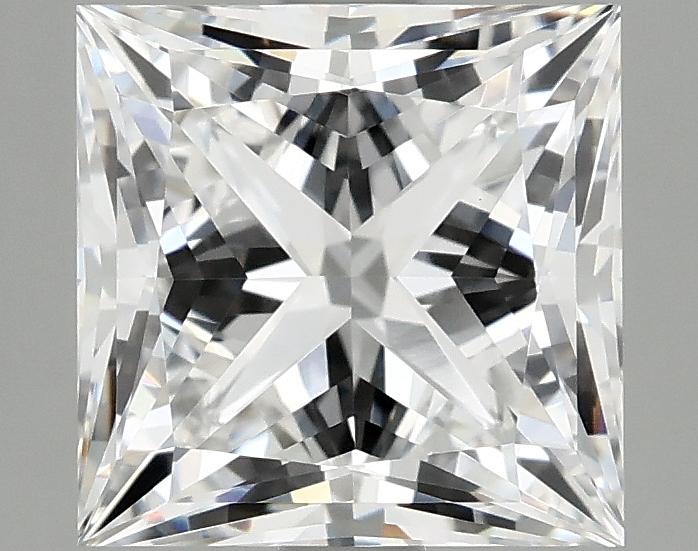 2.04 Carat Princess Shaped Ideal Cut VVS2 IGI Certified Lab Grown Diamond