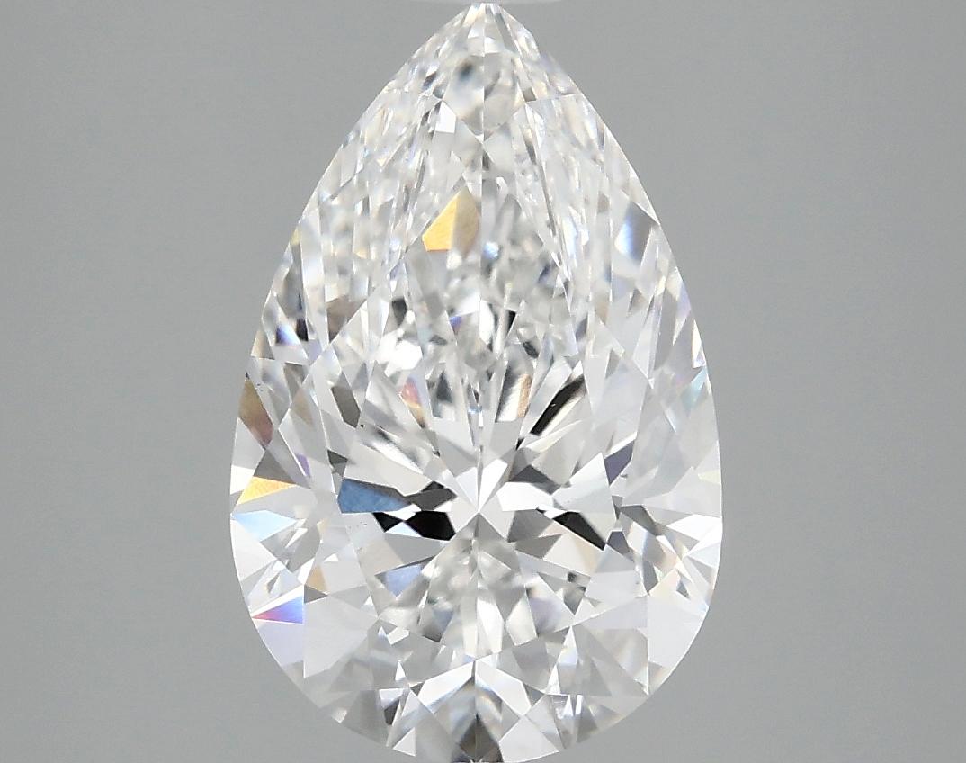3.09 Carat Pear Shaped Ideal Cut VS1 IGI Certified Lab Grown Diamond