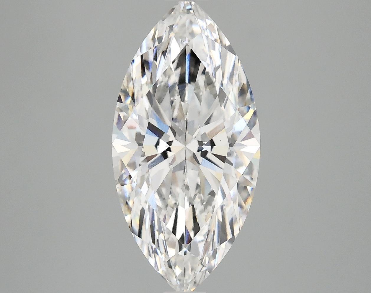 3.09 Carat Marquise Shaped Ideal Cut VS2 IGI Certified Lab Grown Diamond