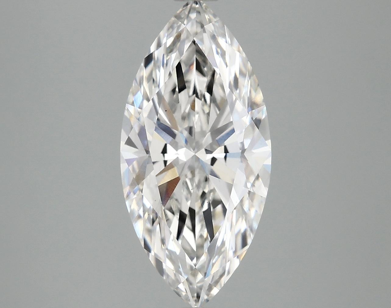 3.08 Carat Marquise Shaped Excellent Cut VS2 IGI Certified Lab Grown Diamond