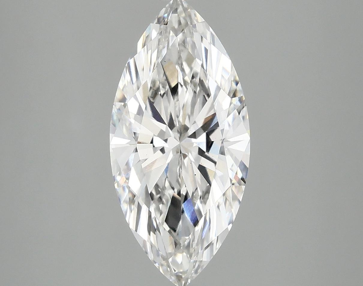 2.52 Carat Marquise Shaped Excellent Cut VS1 IGI Certified Lab Grown Diamond