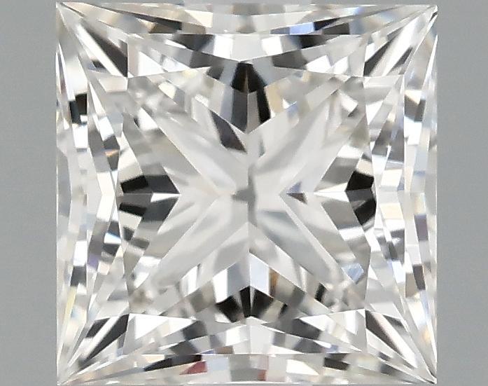 1.07 Carat Princess Shaped Ideal Cut IF IGI Certified Lab Grown Diamond